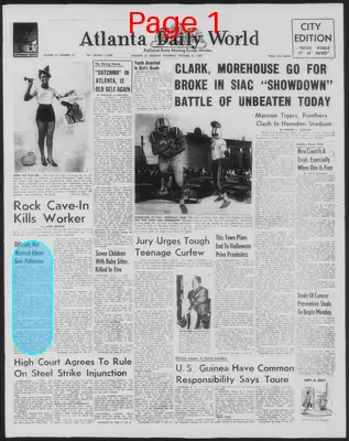 Page thumbnail for Atlanta Daily World