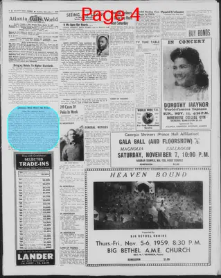 Page thumbnail for Atlanta Daily World