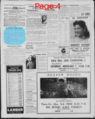Page thumbnail for Atlanta Daily World
