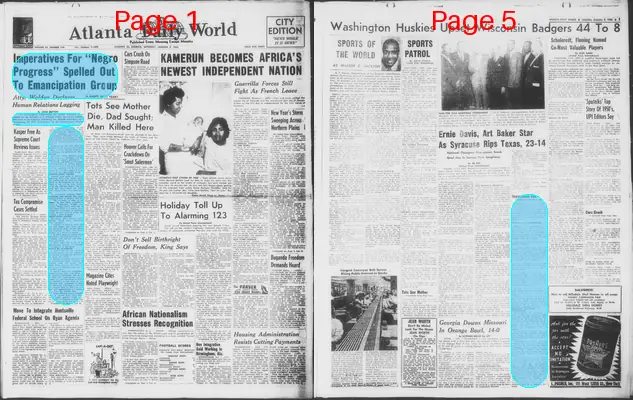 Page thumbnail for Atlanta Daily World