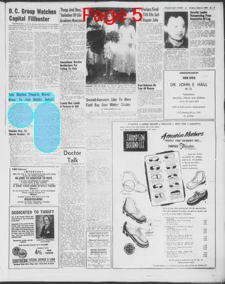 Page thumbnail for Atlanta Daily World
