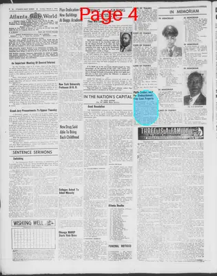 Page thumbnail for Atlanta Daily World