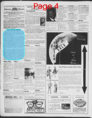 Page thumbnail for Atlanta Daily World