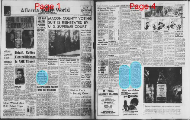 Page thumbnail for Atlanta Daily World
