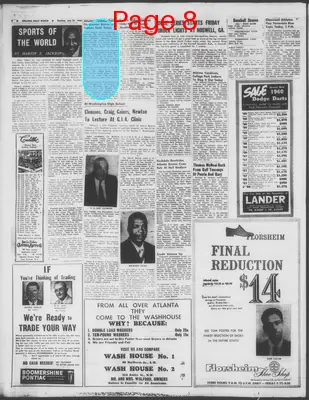 Page thumbnail for Atlanta Daily World