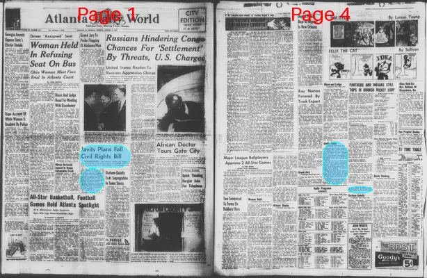 Page thumbnail for Atlanta Daily World