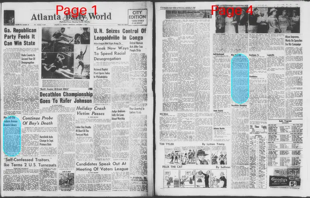 Page thumbnail for Atlanta Daily World