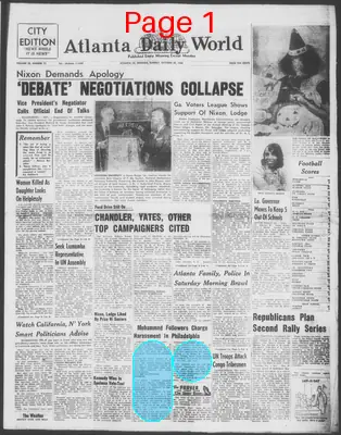 Page thumbnail for Atlanta Daily World