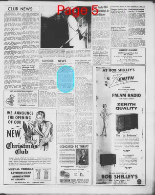 Page thumbnail for Atlanta Daily World