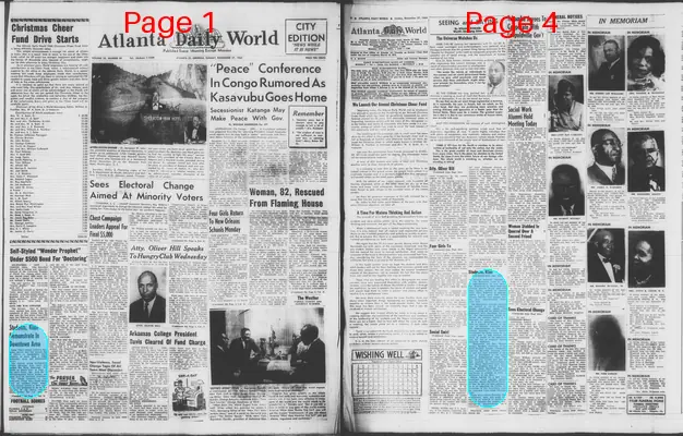 Page thumbnail for Atlanta Daily World