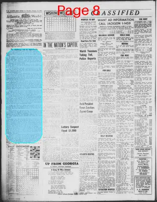 Page thumbnail for Atlanta Daily World