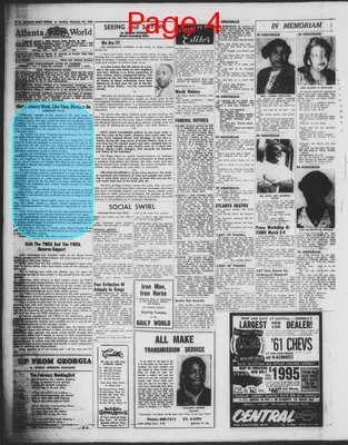 Page thumbnail for Atlanta Daily World