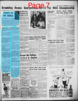Page thumbnail for Atlanta Daily World