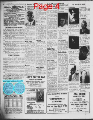 Page thumbnail for Atlanta Daily World