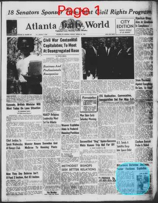 Page thumbnail for Atlanta Daily World