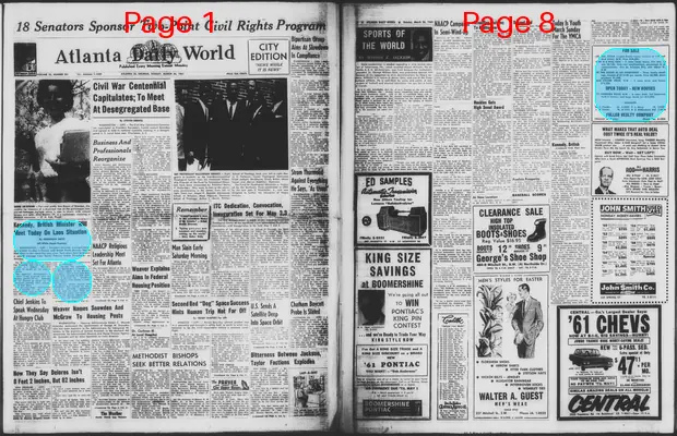 Page thumbnail for Atlanta Daily World