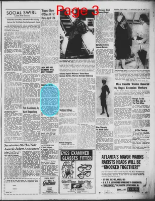 Page thumbnail for Atlanta Daily World