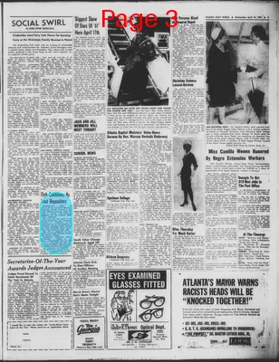 Page thumbnail for Atlanta Daily World