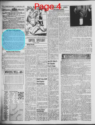 Page thumbnail for Atlanta Daily World