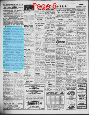 Page thumbnail for Atlanta Daily World