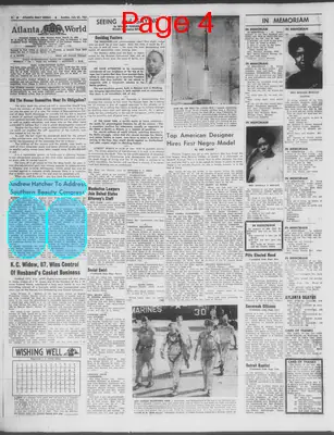 Page thumbnail for Atlanta Daily World