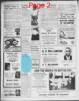 Page thumbnail for Atlanta Daily World