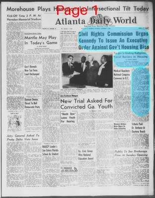 Page thumbnail for Atlanta Daily World