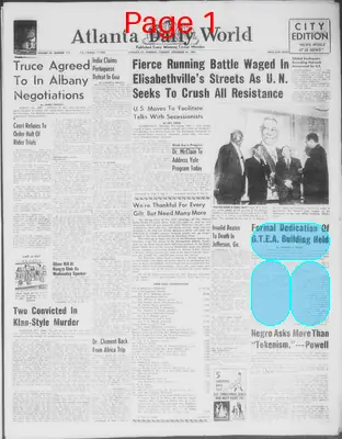Page thumbnail for Atlanta Daily World