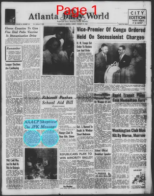 Page thumbnail for Atlanta Daily World