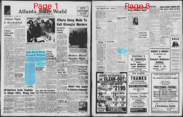 Page thumbnail for Atlanta Daily World
