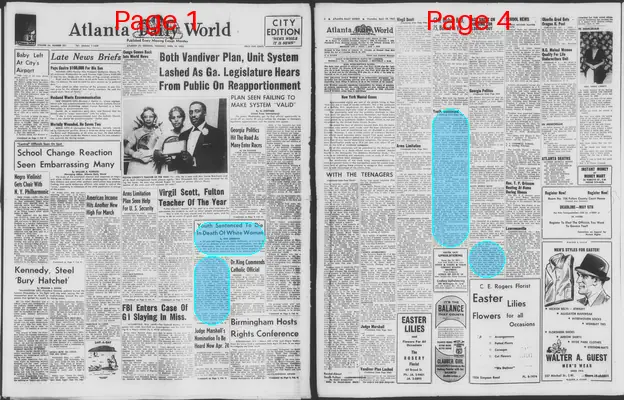 Page thumbnail for Atlanta Daily World