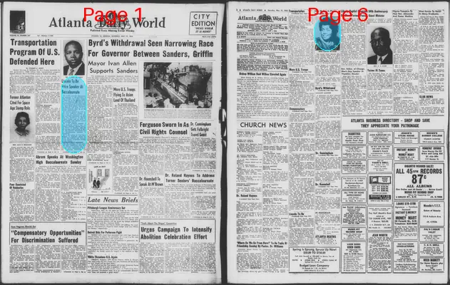 Page thumbnail for Atlanta Daily World