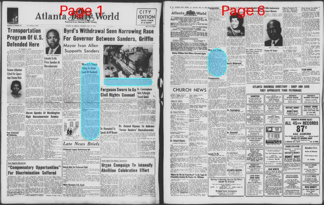 Page thumbnail for Atlanta Daily World