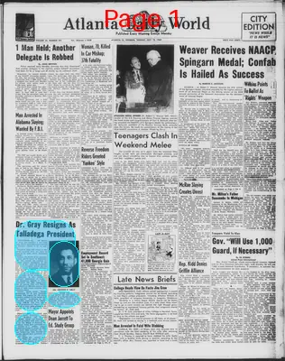 Page thumbnail for Atlanta Daily World