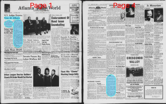 Page thumbnail for Atlanta Daily World