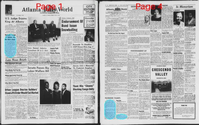 Page thumbnail for Atlanta Daily World