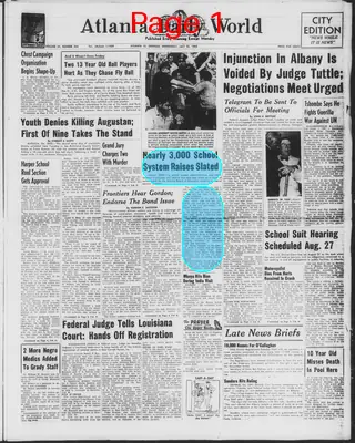 Page thumbnail for Atlanta Daily World