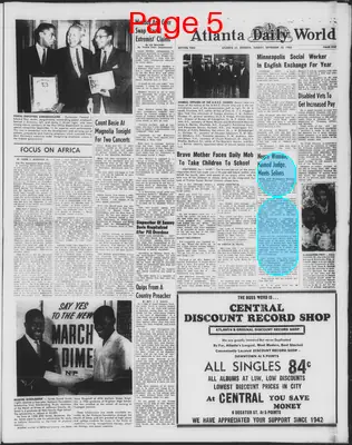 Page thumbnail for Atlanta Daily World