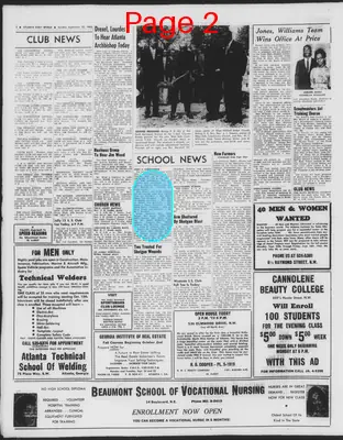 Page thumbnail for Atlanta Daily World