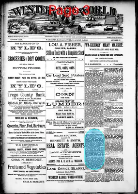 Page thumbnail for Western Kansas World
