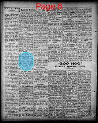 Page thumbnail for Western Kansas World