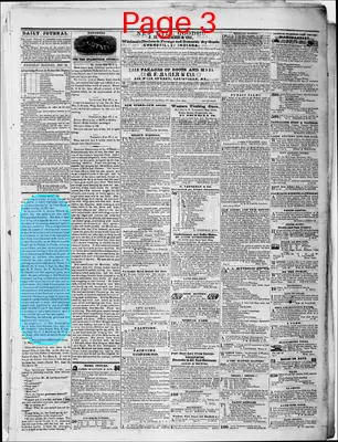 Page thumbnail for The Evansville Daily Journal
