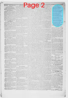 Page thumbnail for The Evansville Daily Journal