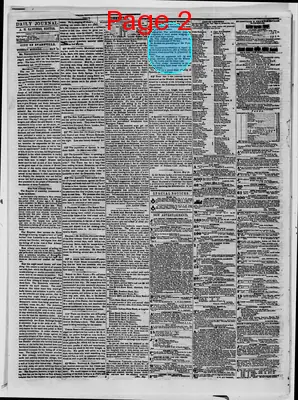 Page thumbnail for The Evansville Daily Journal