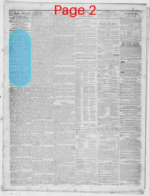 Page thumbnail for The Evansville Daily Journal