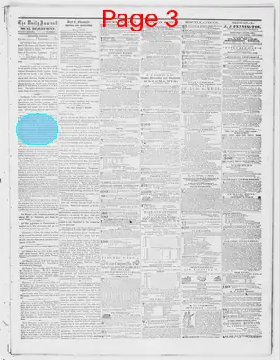 Page thumbnail for The Evansville Daily Journal