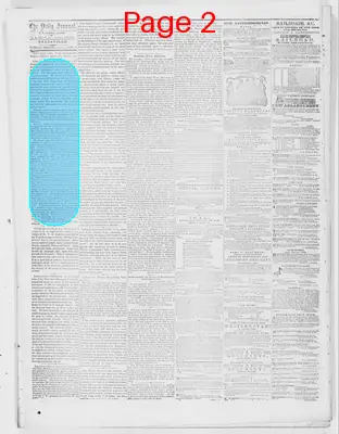Page thumbnail for The Evansville Daily Journal