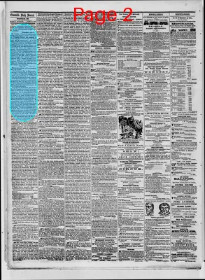 Page thumbnail for The Evansville Daily Journal
