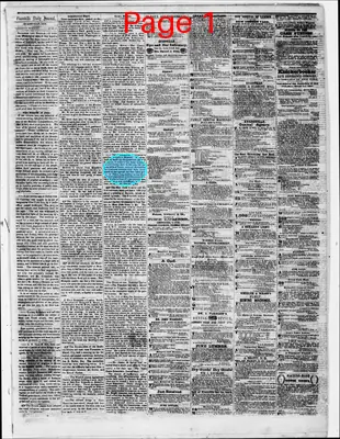 Page thumbnail for The Evansville Daily Journal