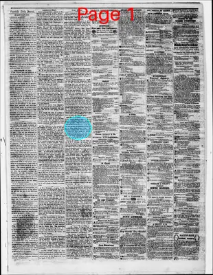 Page thumbnail for The Evansville Daily Journal